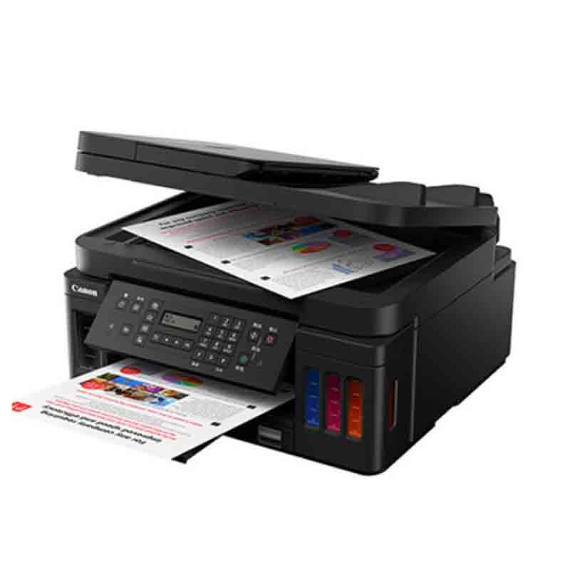 佳能 CANON G7080 无线可加墨自动双面/输稿器多功能一体机(打印/复印/扫描/传真/照片 WiFi 商用) 计价单位:台