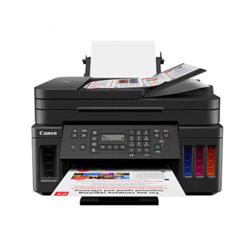 佳能 CANON G7080 无线可加墨自动双面/输稿器多功能一体机(打印/复印/扫描/传真/照片 WiFi 商用) 计价单位:台