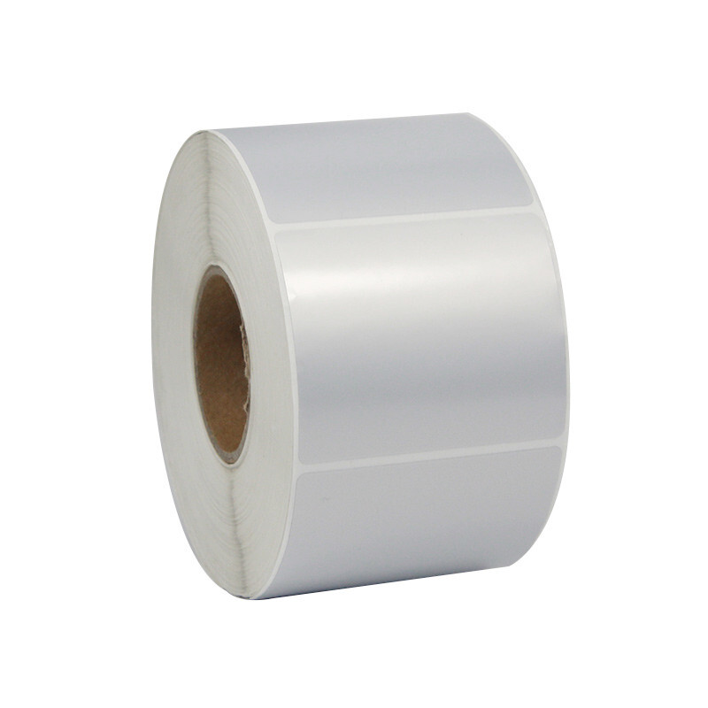 德佟 DT50*70mm 标签贴 防水 亚银 200张/卷 适用DT系列标签打印机 计价单位:卷