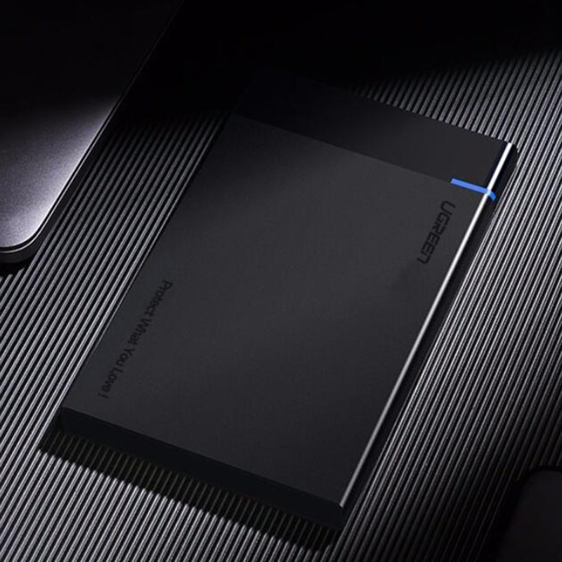 绿联 UGREEN 30847 移动硬盘盒 2.5英寸 USB3.0 Type-C 黑色 计价单位:个