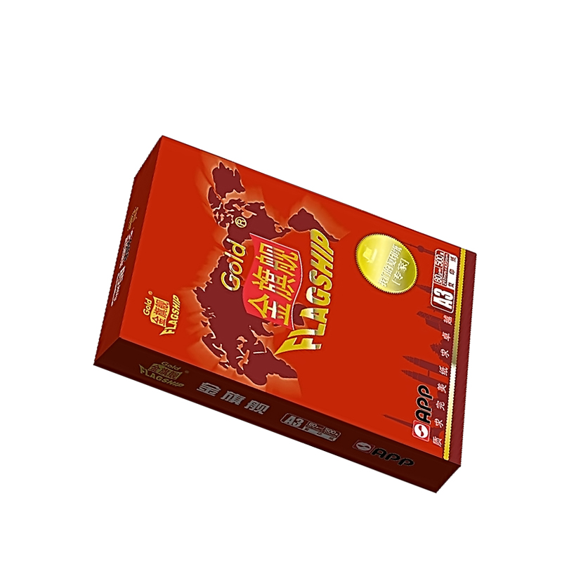 金旗舰 GOLD FLAGSHIP A3 80g 复印纸 500张/包 4包/箱 计价单位:箱