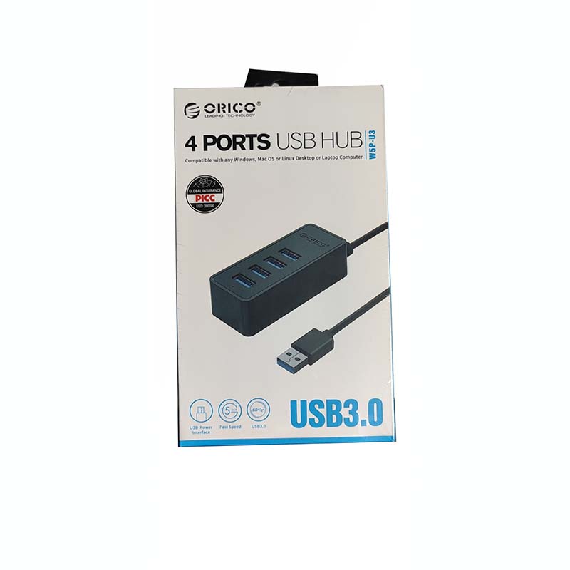 奥睿科 ORICO W5P-U3 集线器 4口 USB3.0 1000mm 计价单位:个