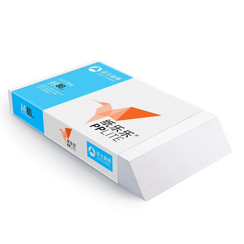 亚太森博 ASIA SYMBOL A4 80g 纸乐乐复印纸 打印纸 500张/包 5包/箱 计价单位:箱 亚太森博 ASIA SYMBOL A4 80g 纸乐乐复印纸 打印纸 500张/包 5包/箱 计价单位:箱