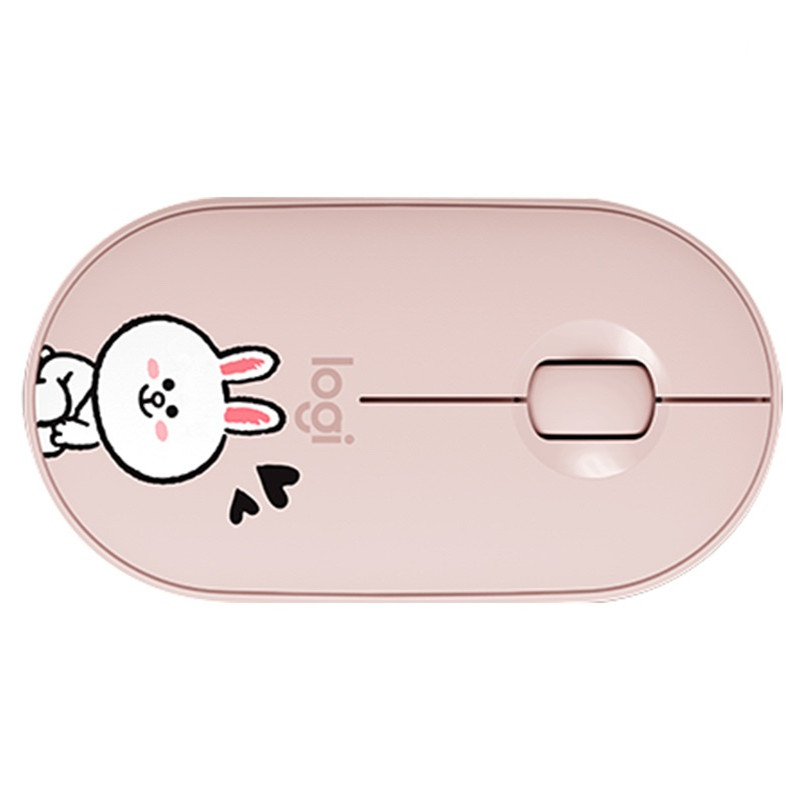 罗技 LOGITECH Pebble 无线蓝牙鼠标 LINE FRIENDS系列 可妮兔 计价单位:个 罗技 LOGITECH Pebble 无线蓝牙鼠标 LINE FRIENDS系列 可妮兔 计价单位:个