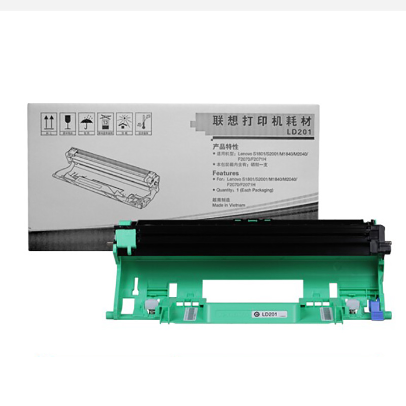 联想 Lenovo LD201 硒鼓 黑色 适用S1801 LJ2205 M1851 M7206 M7255F F2081 LJ2206W M7206W M7256WHF打印机 计价单位:个