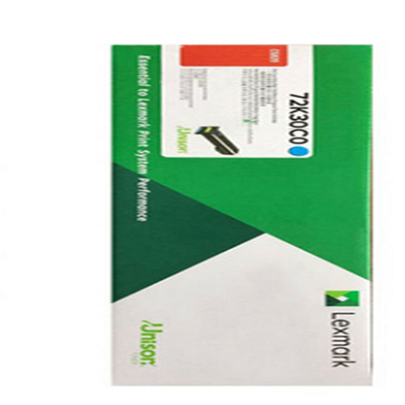 利盟 Lexmark 72K30C0 粉盒 青色 适用机型 CS820de CX825de CX860de 计价单位:支 利盟 Lexmark 72K30C0 粉盒 青色 适用机型 CS820de CX825de CX860de 计价单位:支