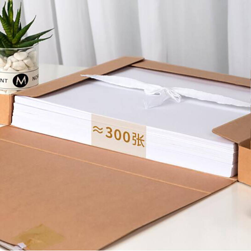 得力 deli 63205 A4牛皮纸档案盒 220*310*30mm  10个/包 计价单位:包