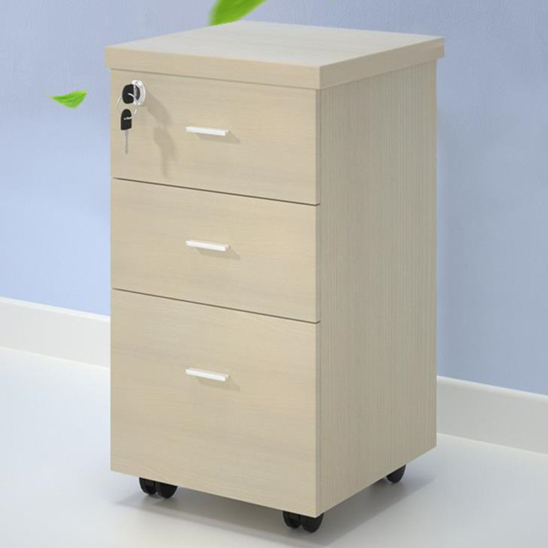 JIANGZHU  400*400*570mm 活动柜 复合板材 金橡色 计价单位:组