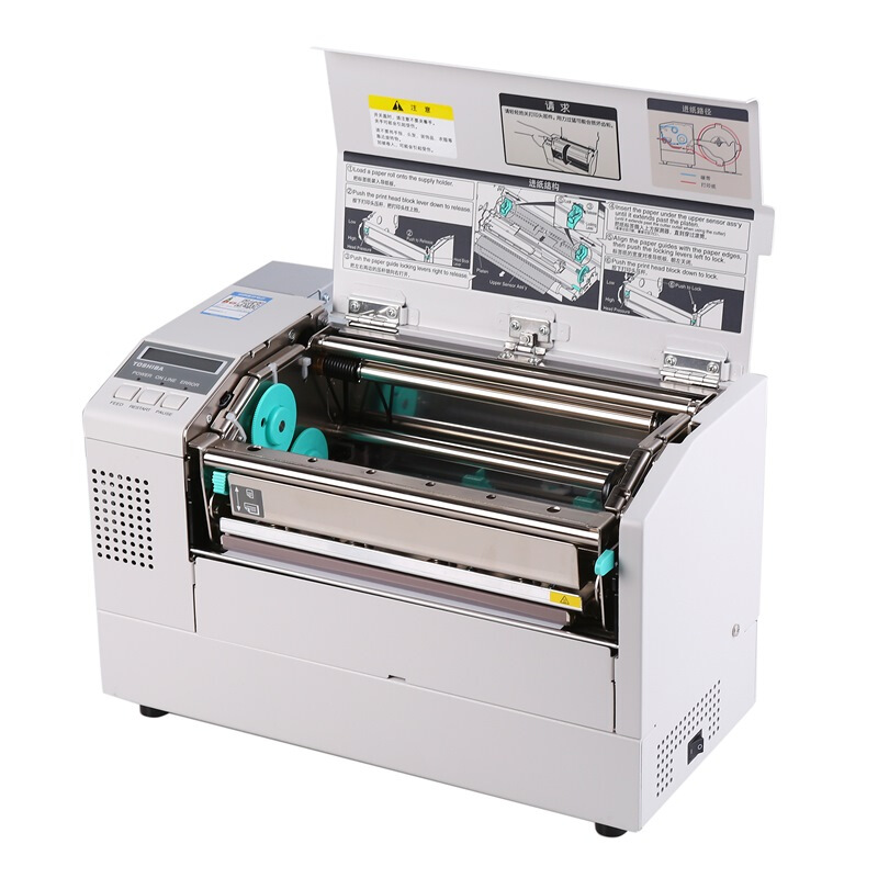 东芝 TOSHIBA B-852-TS22-CN 条码打印机 白色 计价单位:台
