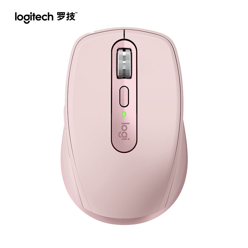 罗技 LOGITECH MX Anywhere 3 无线蓝牙双模鼠标 茱萸粉 计价单位:个