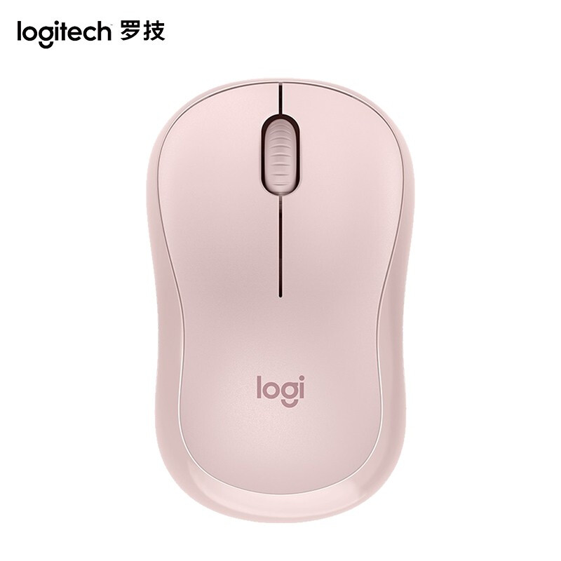 罗技 LOGITECH M221 无线鼠标 静音 茱萸粉 计价单位:个