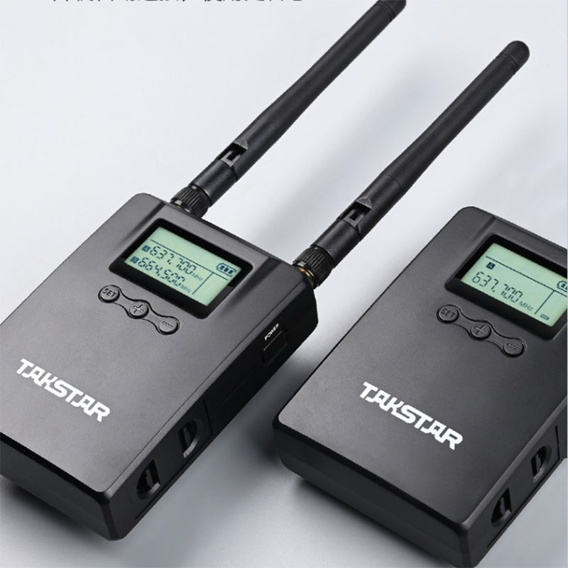 得胜 TAKSTAR SGC-200W 小蜜蜂无线麦克风 一拖二 双麦 领夹式 计价单位: 套