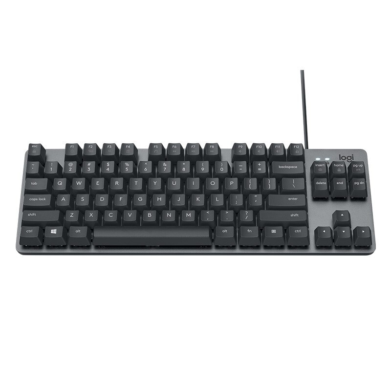 罗技 LOGITECH K835 有线机械键盘 84键 黑色 TTC轴 红轴 计价单位:个