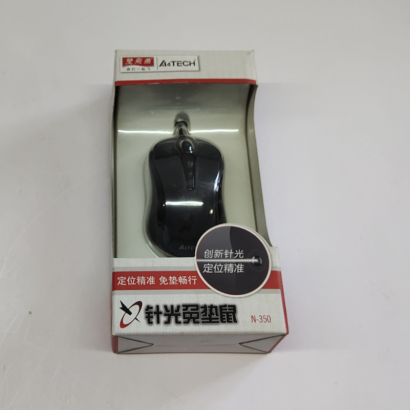 双飞燕  A4tech N-350 鼠标 有线 黑色 计价单位:个