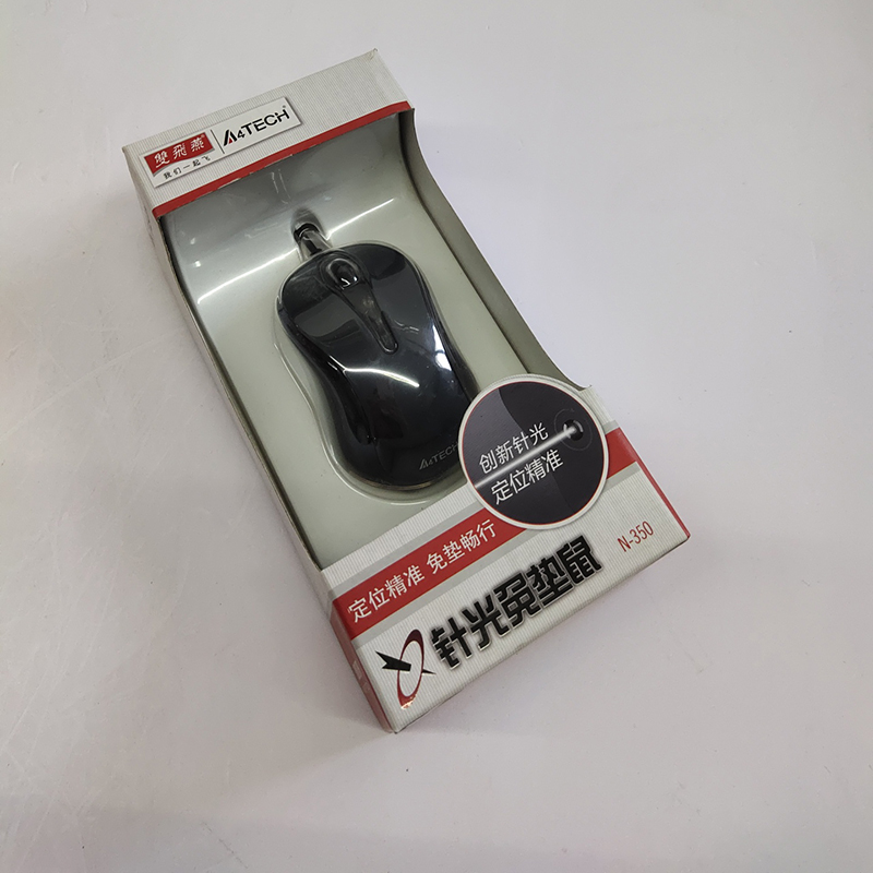 双飞燕  A4tech N-350 鼠标 有线 黑色 计价单位:个