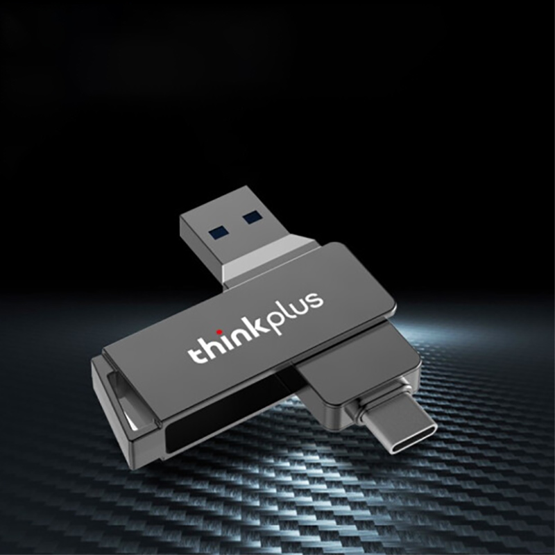 联想Thinkplus MU251 USB金属U盘 适用手机平板电脑优盘 128G 计价单位:个