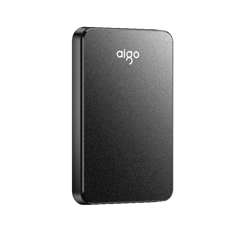 爱国者 aigo HD809 移动硬盘 USB3.0 2T 黑色 计价单位:块