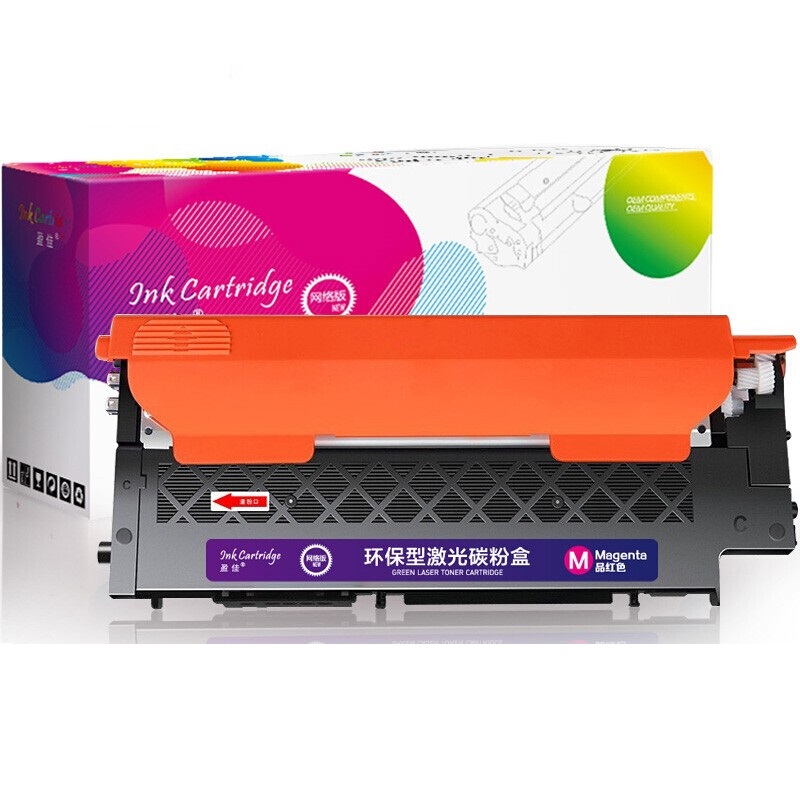 盈佳 Inkcartridge W2083A 粉盒 易加粉 带芯片 118A 品红色 适用惠普HP mfp 178nw 179fnw M150a nw 150a 150nw 计价单位:支
