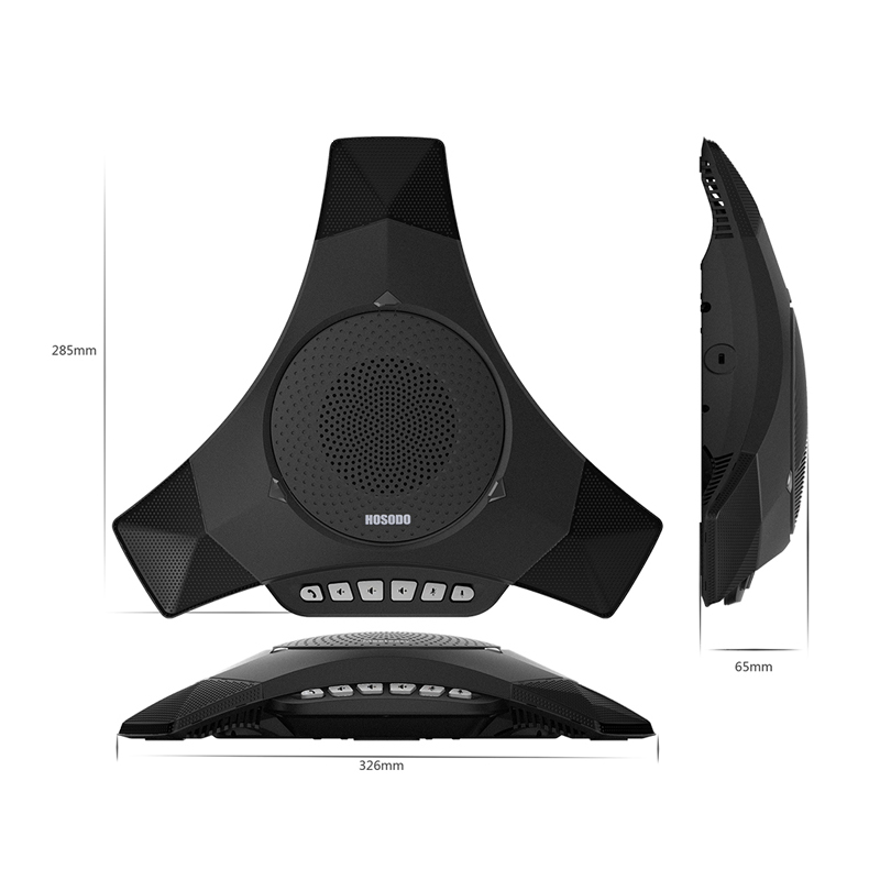 宏视道 HOSODO HSD-M8100WB 视频会议全向麦克风 2.4G无线 8米拾音 适用于80平会议室 计价单位:台