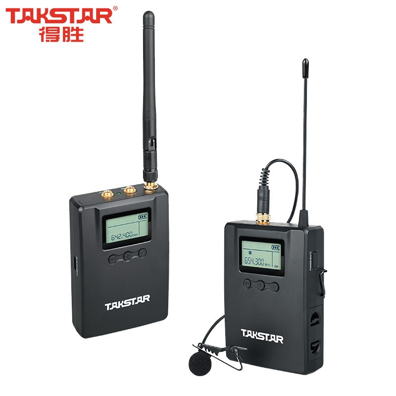 得胜 TAKSTAR SGC-200W 小蜜蜂无线麦克风 一拖一 单麦 领夹式 计价单位: 套