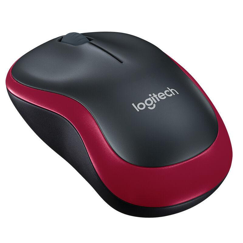 罗技 LOGITECH M185 无线鼠标 黑色红边 带无线2.4G接收器 计价单位:个 罗技 LOGITECH M185 无线鼠标 黑色红边 带无线2.4G接收器 计价单位:个