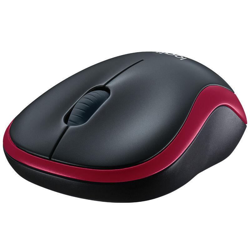 罗技 LOGITECH M185 无线鼠标 黑色红边 带无线2.4G接收器 计价单位:个 罗技 LOGITECH M185 无线鼠标 黑色红边 带无线2.4G接收器 计价单位:个
