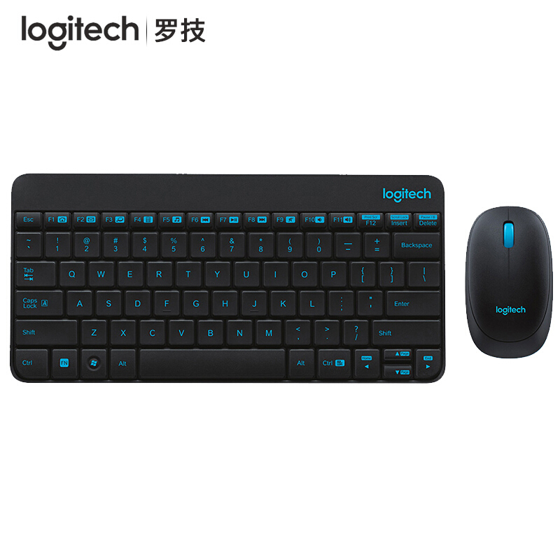 罗技 LOGITECH MK245 Nano 无线键鼠套装 黑色 计价单位:套