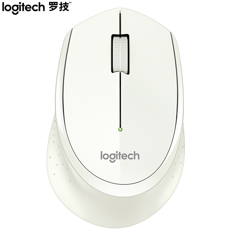 罗技 LOGITECH M275 无线鼠标 白色 计价单位:个