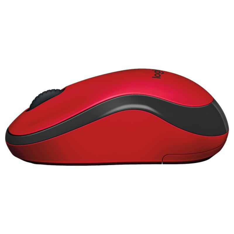 罗技 LOGITECH M220 无线静音鼠标 红黑色 计价单位:个