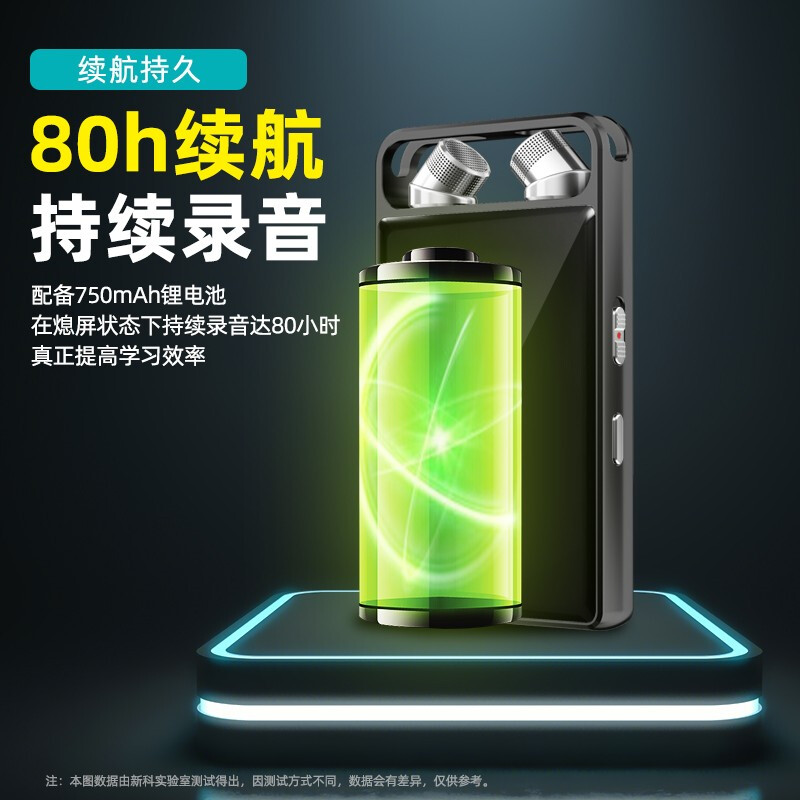 新科 SHINCO V-08 录音笔 语音转文字 高清大屏 32G 黑色 计价单位:支