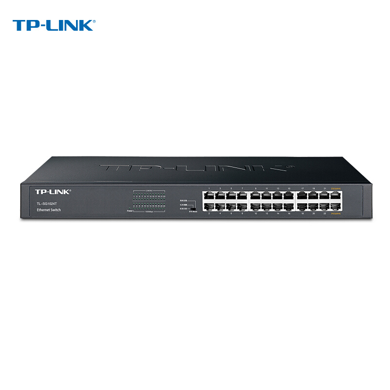 普联 TP-LINK TL-SG1024T 二层24口全千兆以太网交换机 非网管 计价单位:台