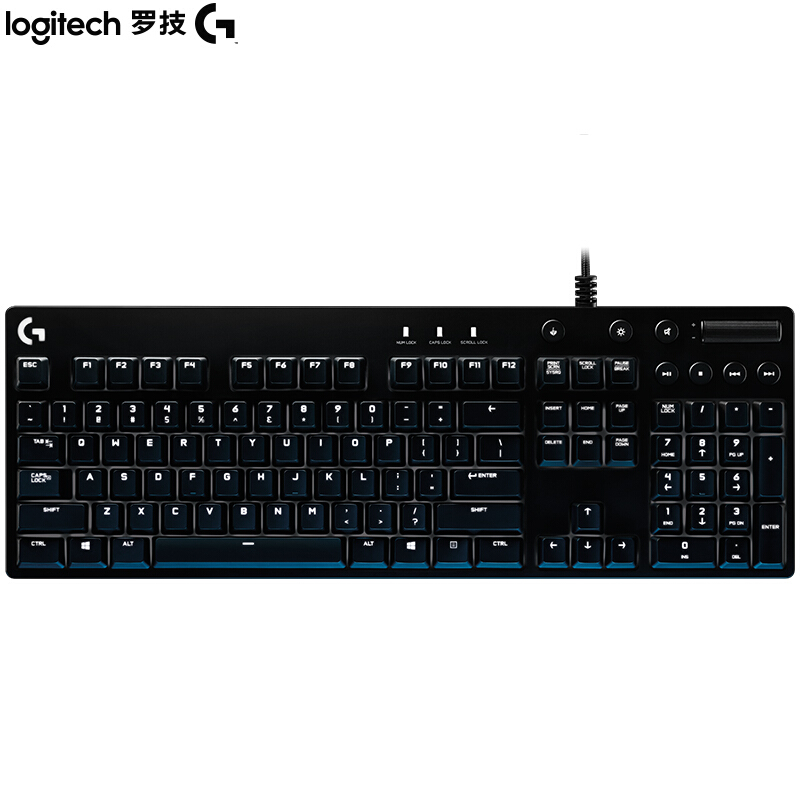 罗技 LOGITECH G610红轴 有线机械键盘 全尺寸背光 Cherry 黑色 计价单位:个