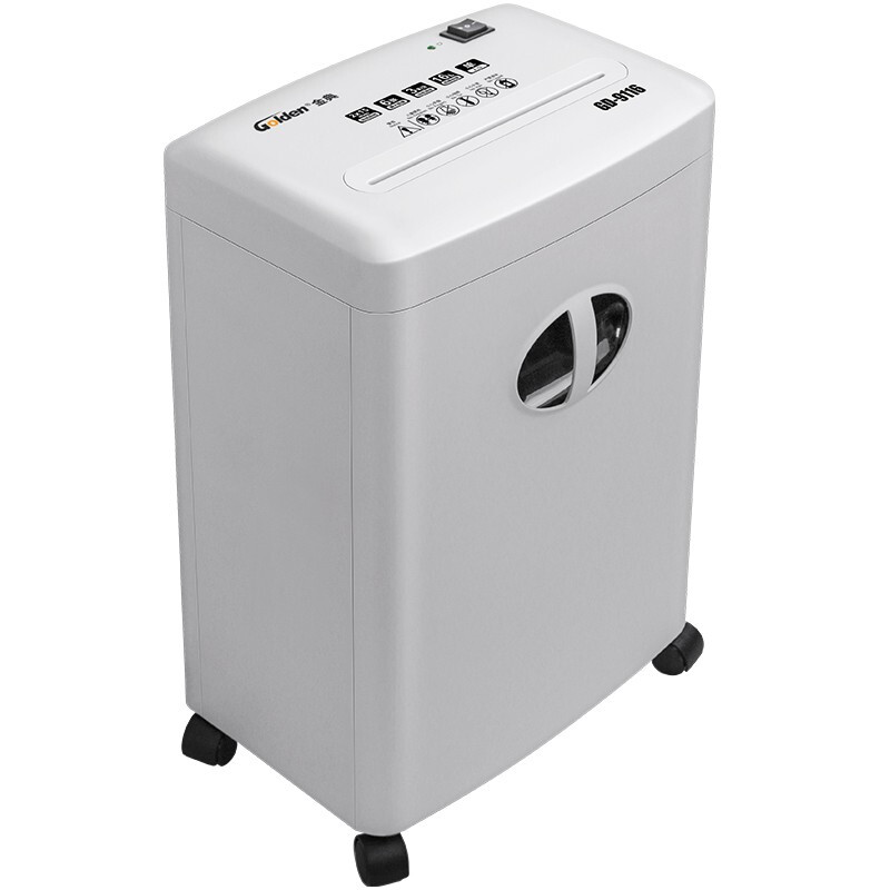 金典  GD-9116 碎纸机 5级保密 16L 单次碎纸6张 2*15mm 计价单位:台