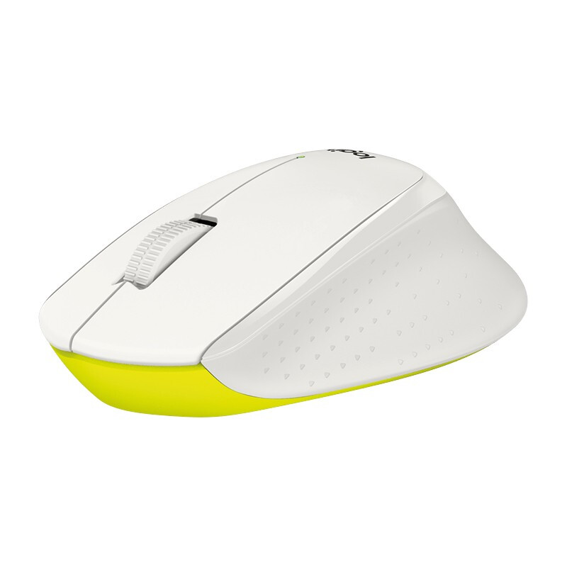 罗技 LOGITECH M330 无线静音鼠标 白色 计价单位:个