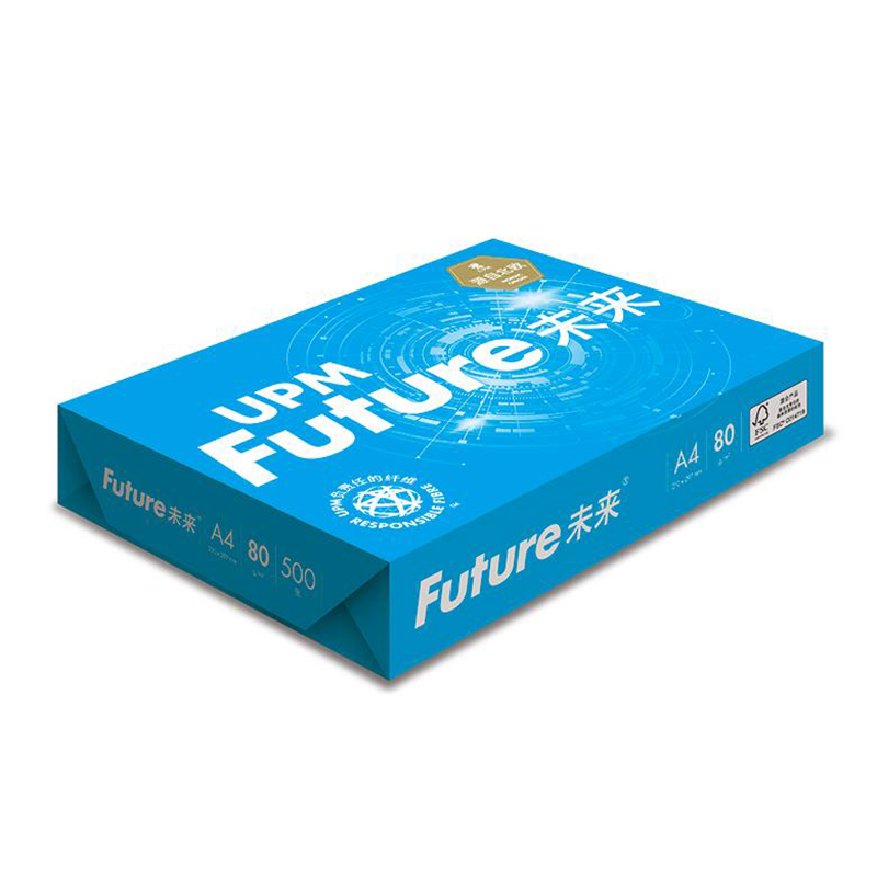 未来 FUTURE A4 复印纸 蓝未来系列 80克 500张/包 5包/箱 计价单位:箱