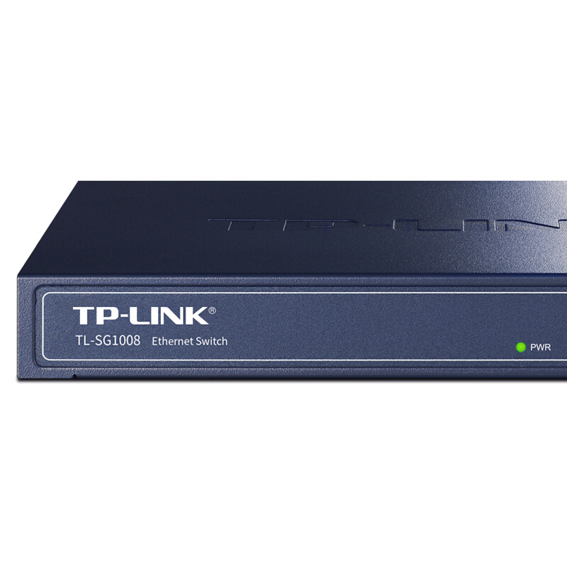 普联 TP-LINK TL-SG1008+ 8口全千兆非网管交换机 计价单位:个