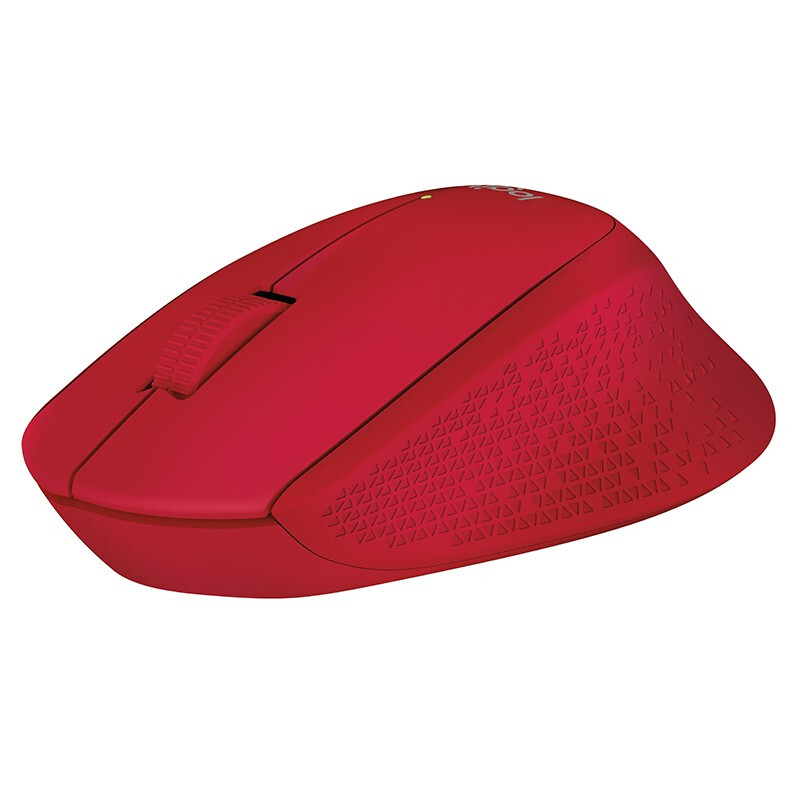 罗技 LOGITECH M280 无线鼠标 红色 计价单位:个