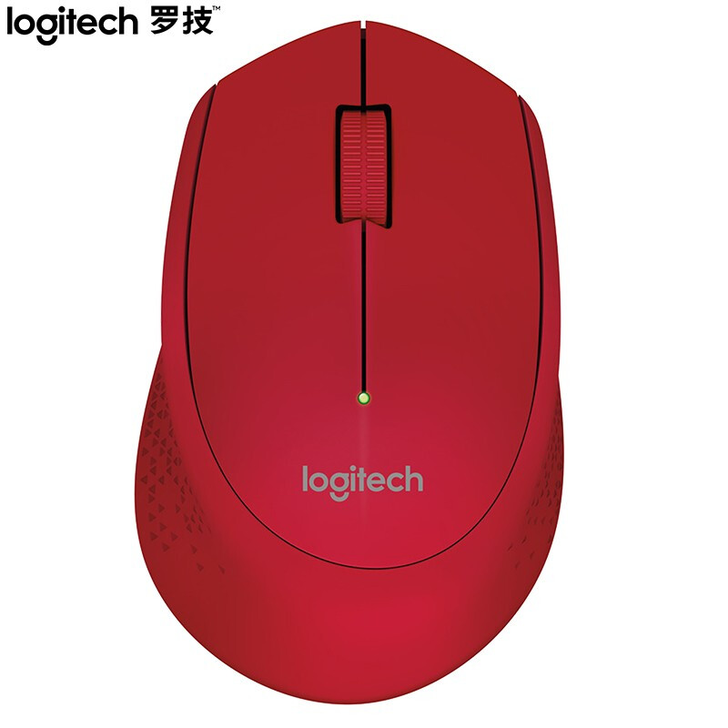 罗技 LOGITECH M280 无线鼠标 红色 计价单位:个