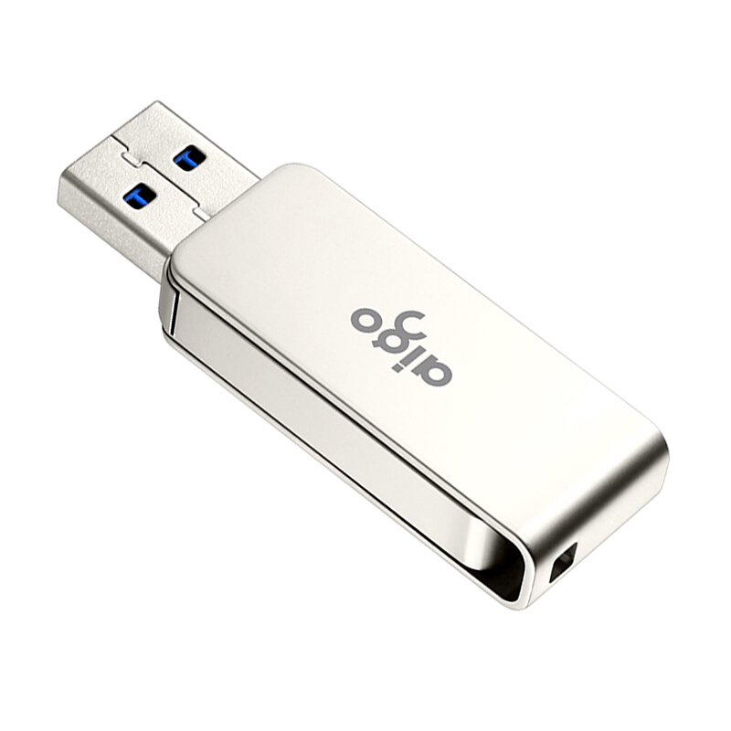 爱国者 aigo U330 U盘 USB3.2 高速 256G 银色 计价单位:个