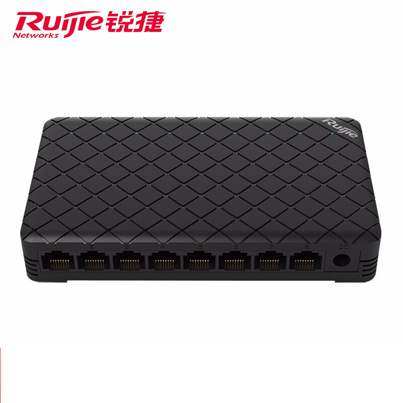 锐捷 Ruijie RG-ES08G 交换机 8口千兆 黑色 计价单位:台