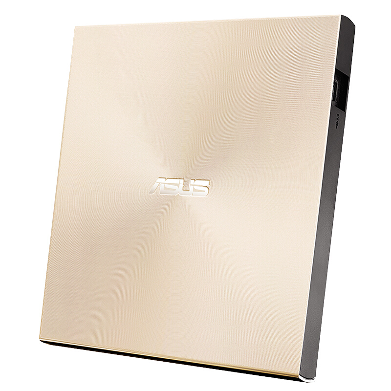 华硕 ASUS SDRW-08U9M-U 外置DVD刻录机 移动光驱支持USB Type-C接口 金色 计价单位:台