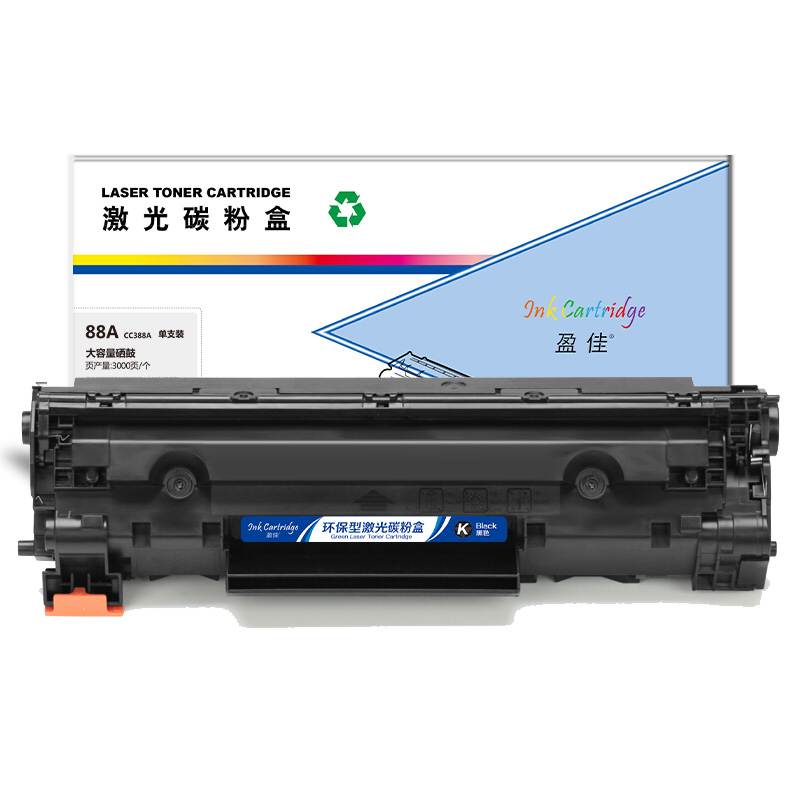 盈佳 Inkcartridge CC388A 硒鼓 大容量 黑色 适用惠普P1007 P1008 P1106 P1108 M1136 计价单位:支