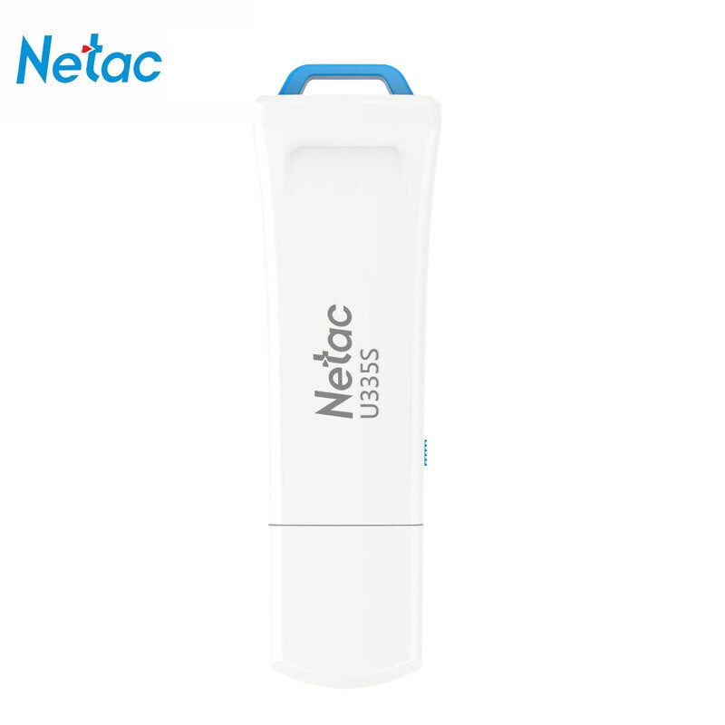 朗科 Netac U335S U盘 128GB USB3.0 白蓝色 计价单位:个