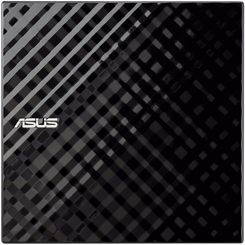 华硕 ASUS （ASUS）SDRW-08D2S-U 外置光驱 DVD刻录机（黑色）兼容苹果Mac系统 计价单位:个