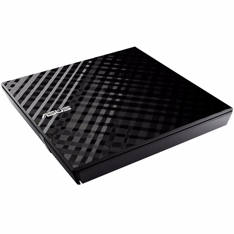 华硕 ASUS （ASUS）SDRW-08D2S-U 外置光驱 DVD刻录机（黑色）兼容苹果Mac系统 计价单位:个