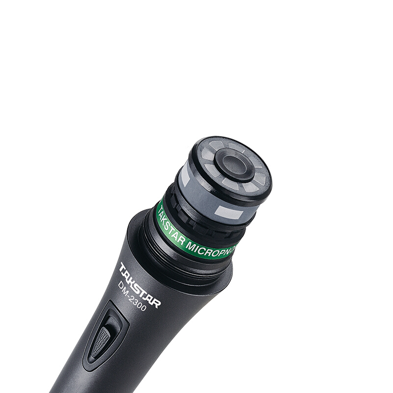 得胜 TAKSTAR DM-2300 有线动圈专业麦克风  黑色 计价单位:个