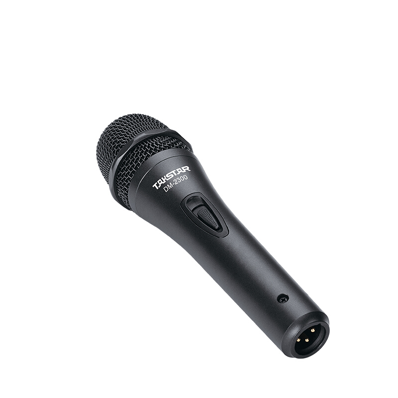 得胜 TAKSTAR DM-2300 有线动圈专业麦克风  黑色 计价单位:个