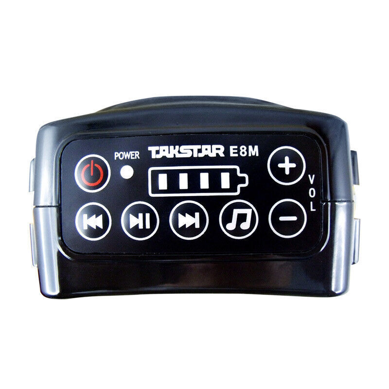得胜 TAKSTAR  E8M 大功率小蜜蜂扩音器 黑色 计价单位:套