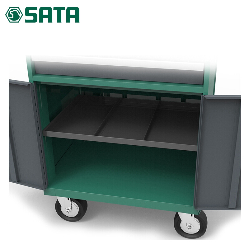 世达 SATA 95123 汽修2抽屉工具车  770*470*896mm 计价单位:个