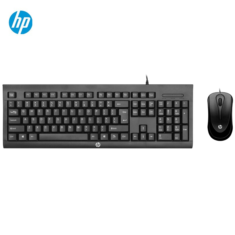 惠普 HP Z4M39PA 有线键盘鼠标套装 藏羚羊plus 黑色 计价单位:套